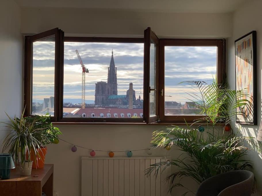 Апартаменти Panorama Cathedrale - Appt Lumineux Avec Parking Prive Страсбург Екстер'єр фото